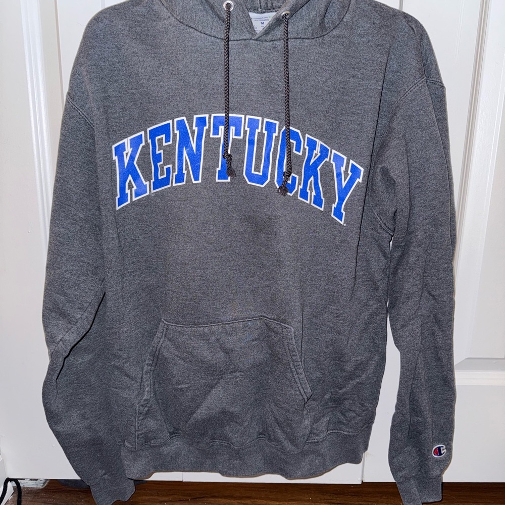 Champion Gray university of Kentucky Hoodie